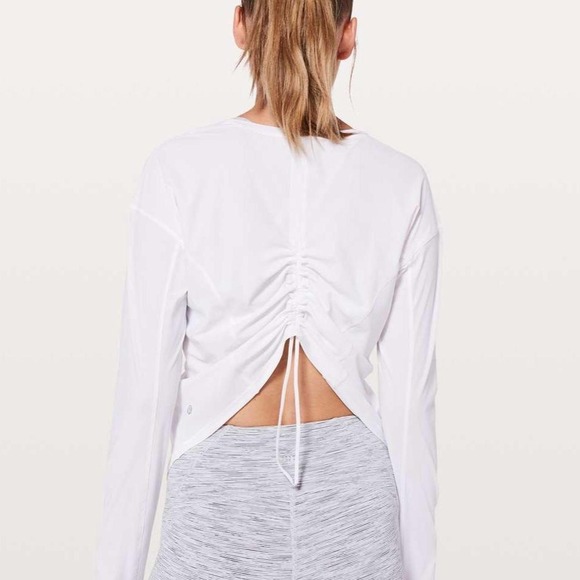 lululemon athletica Tops - Lululemon On Pace Long Sleeve UV Protection Thumb Holes Womens XL (see caption)